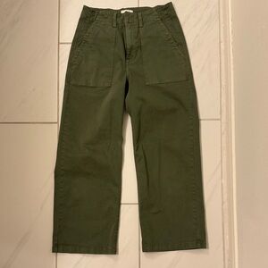 Women’s pistola Sophia wide leg Green Pants